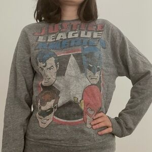 DC Comics Justice League  crewneck sweatshirt